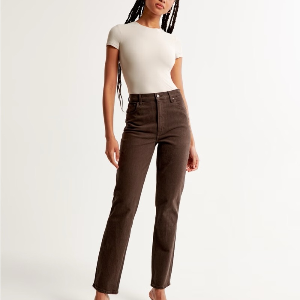 Abercrombie and Fitch Brown Jeans